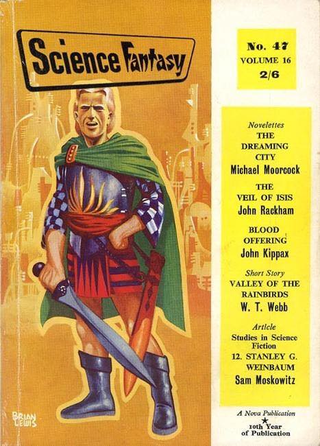 Science Fantasy #47, 1961 - cover by Brian Lewis