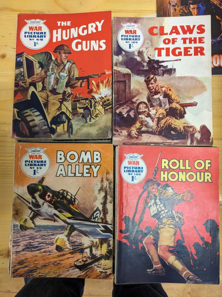 Commando and British Comics Swap Meet, 1st April 2023 - War Picture Library bargains