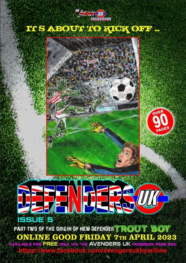 Defender UK #5 Digital Fanzine - Promo