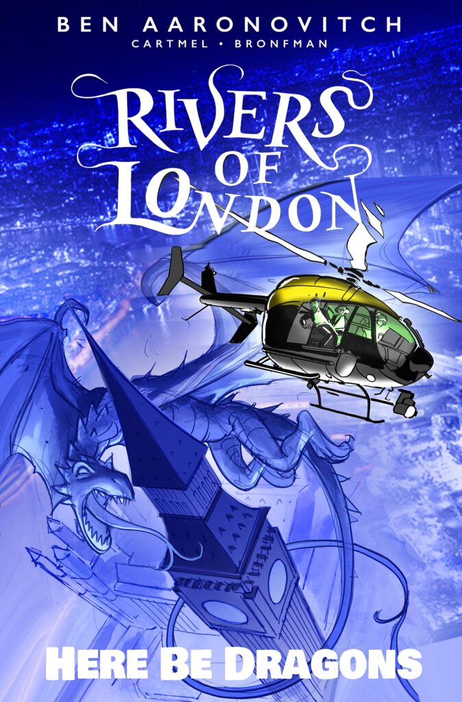 Rivers of London - Here be Dragons #1 Cover A by José María Beroy - Layout