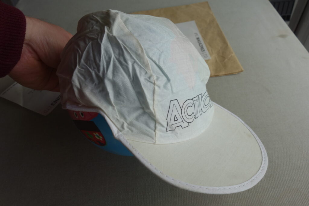 Action comic Cap Competition Prize from 1976 Ultra Rare with IPC Letter/Envelope