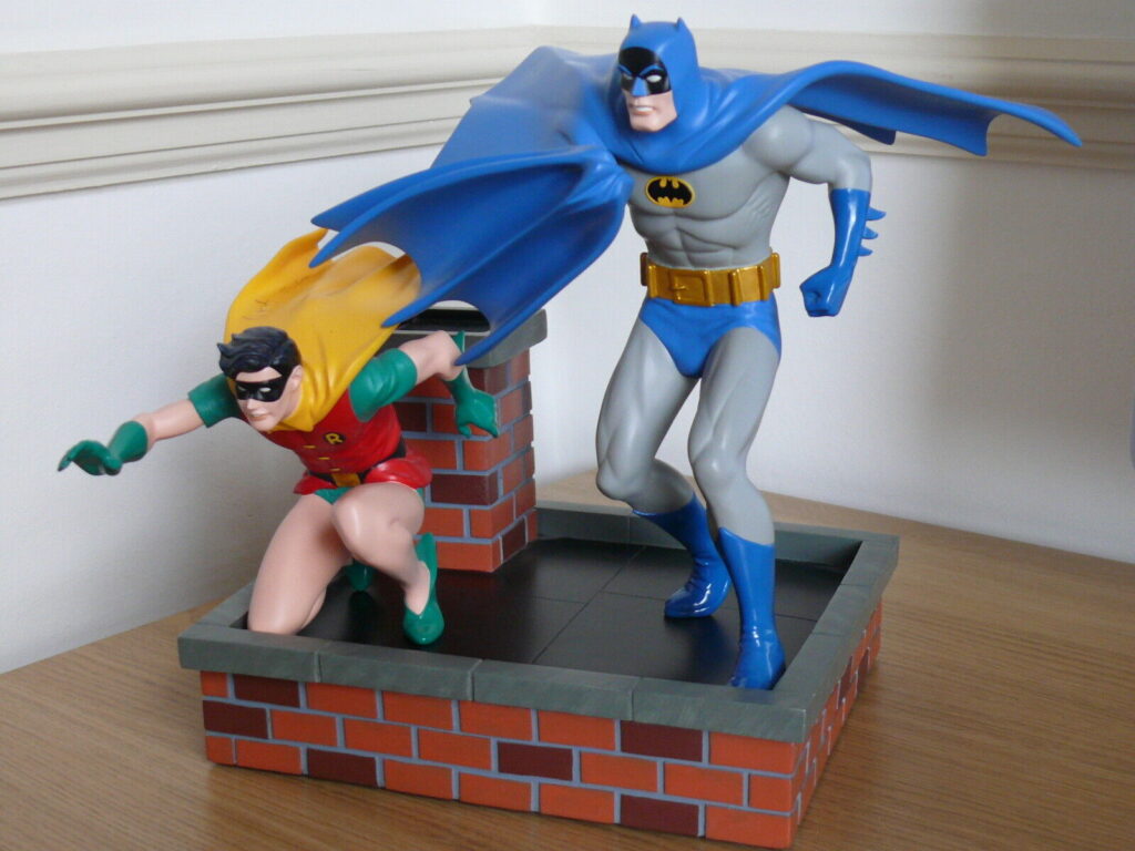 This Silver Age Batman and Robin statue is based on Infantino and Murphy's work and a sketch by Jim Lee | Via eBay