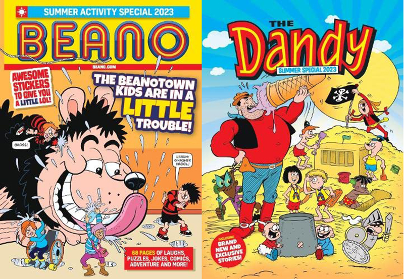 Beano and Dandy Summer Specials 2023