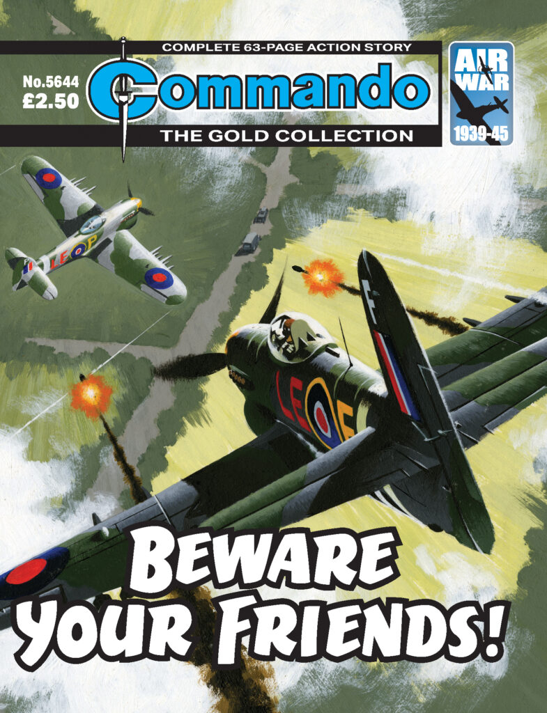 Commando 5644: Gold Collection: Beware Your Friends! - cover by Ian Kennedy