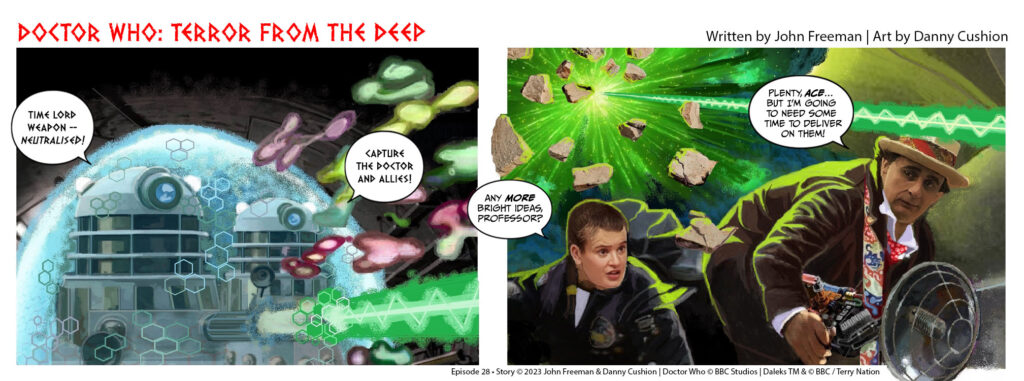 Doctor Who – Terror from the Deep: Episode 28 by John Freeman and Danny Cushion