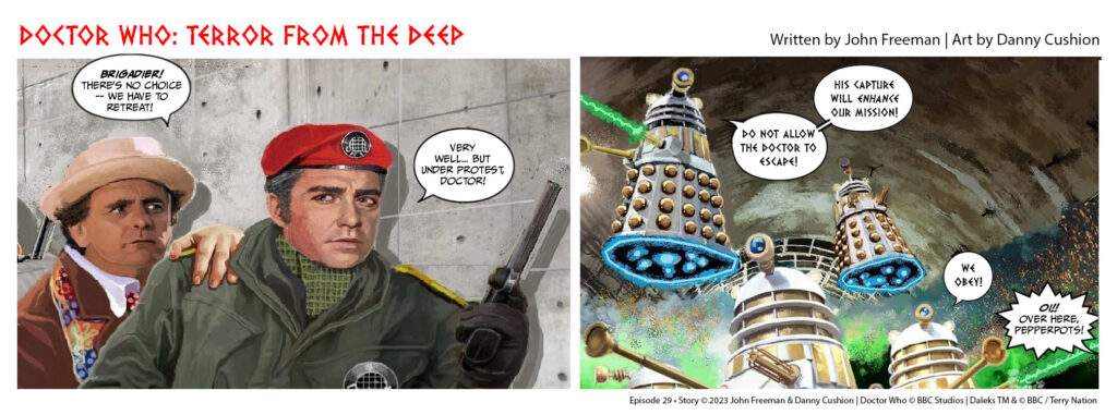 Doctor Who – Terror from the Deep: Episode 29 by John Freeman and Danny Cushion
