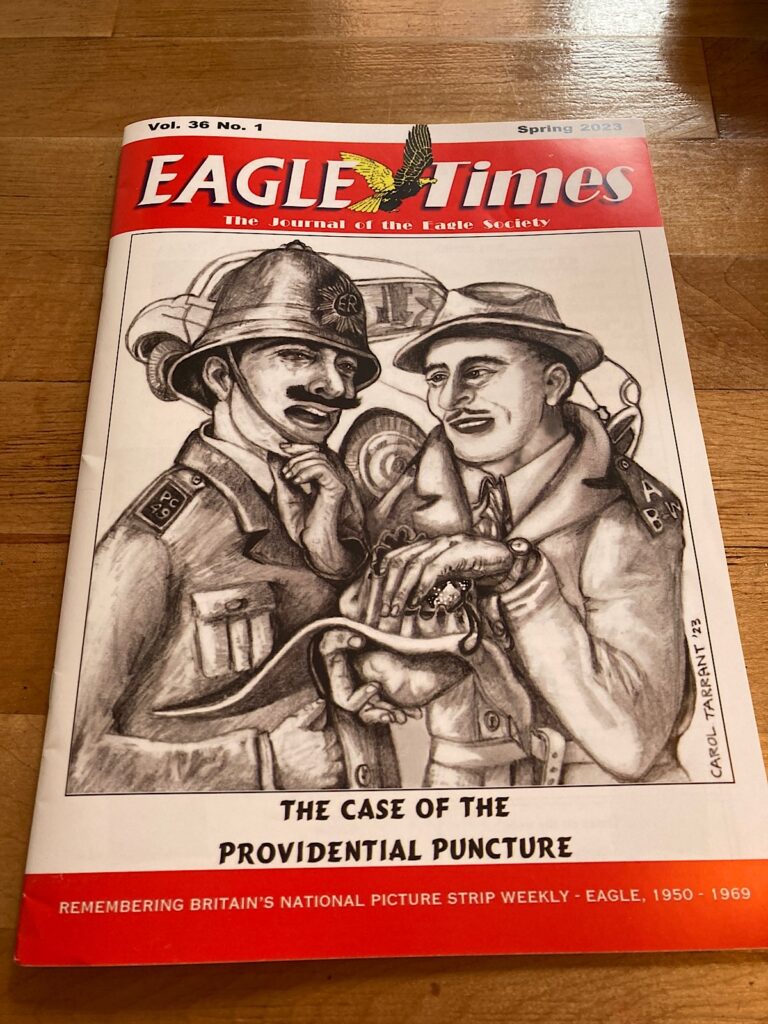 Eagle Times Volume 36 No. 1 - Spring 2023 - Cover by Carol Tarrant