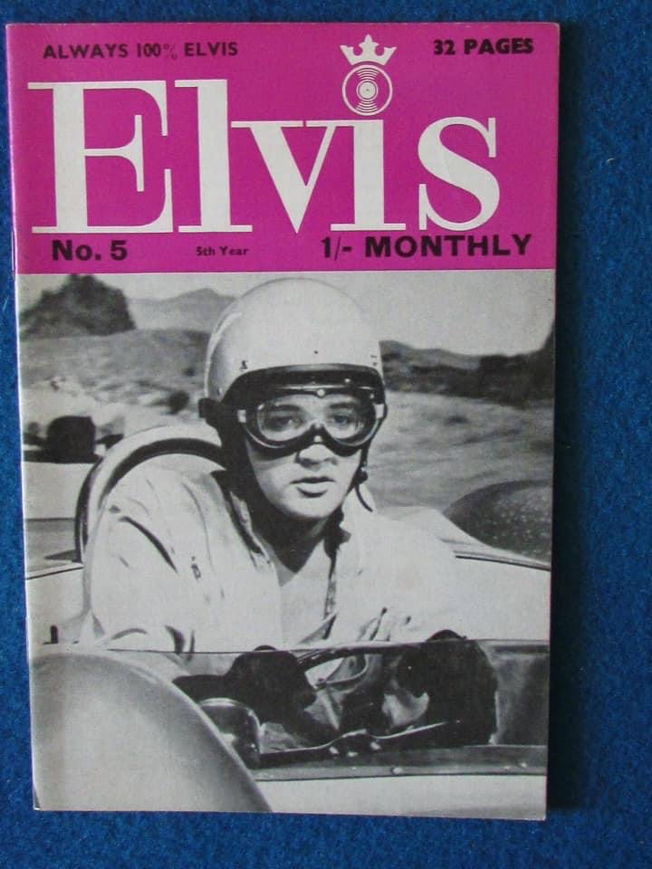 Elvis Presley Monthly No. 5, cover dated May 1964
