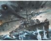 Keith Burns stunning “HMS Nightshade” art for the cover of the 2000AD and Treasury of British webshop exclusive edition of Battle Action #1
