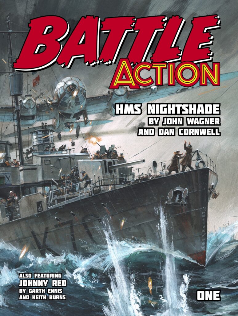 Battle Action Issue One (2023) - webshop exclusive cover by Keith Burns