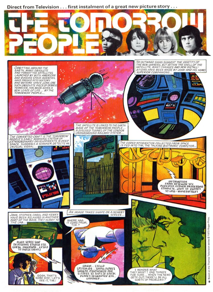 The Tomorrow People - from Look-In