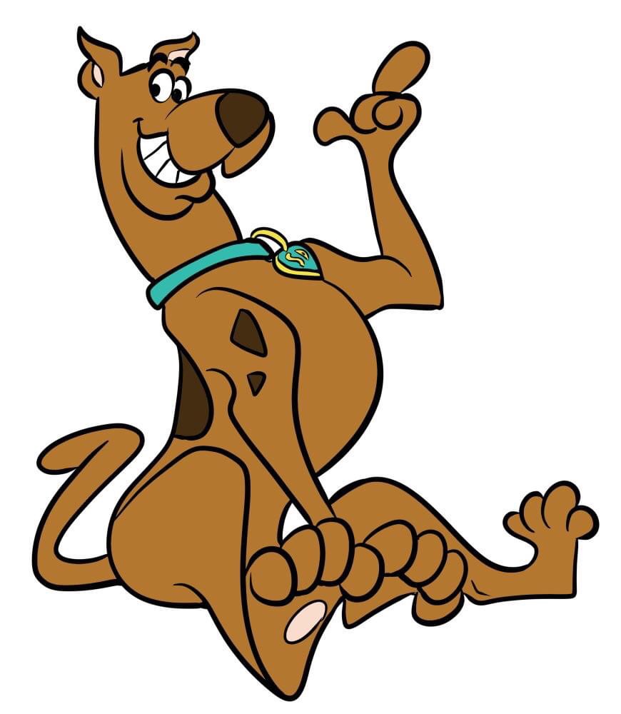 Scooby-Doo. Character designed by Iwao Takamoto