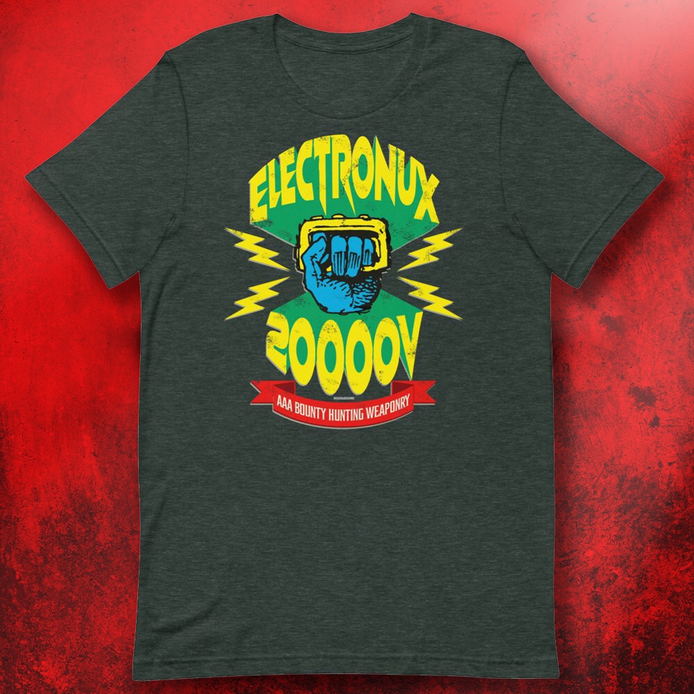Rebellion Strontium Dog merchandise (45th anniversary range, 2023) - T-Shirt - designed by Salvador Lavado