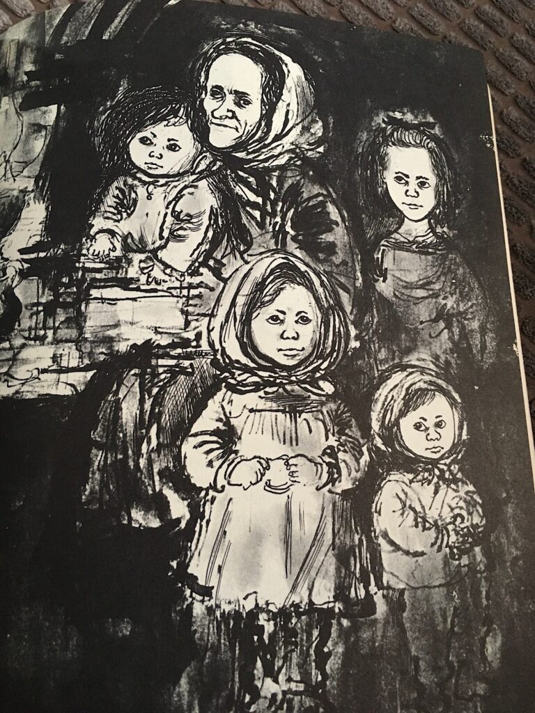 Refugees 1960: A Report in Words and Pictures by Kaye Webb and Ronald Searle - Sample Page