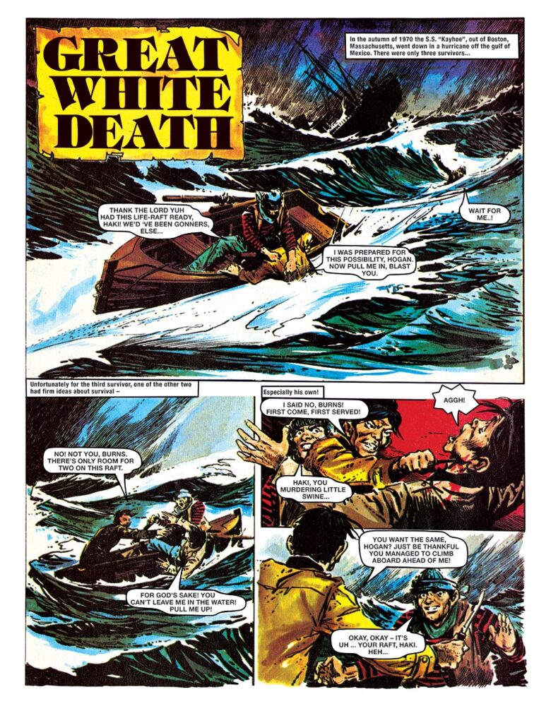 Treasury of British Comics Annual 2024 - Great White Death