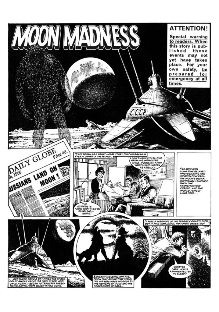 Treasury of British Comics Annual 2024 - Moon Madness