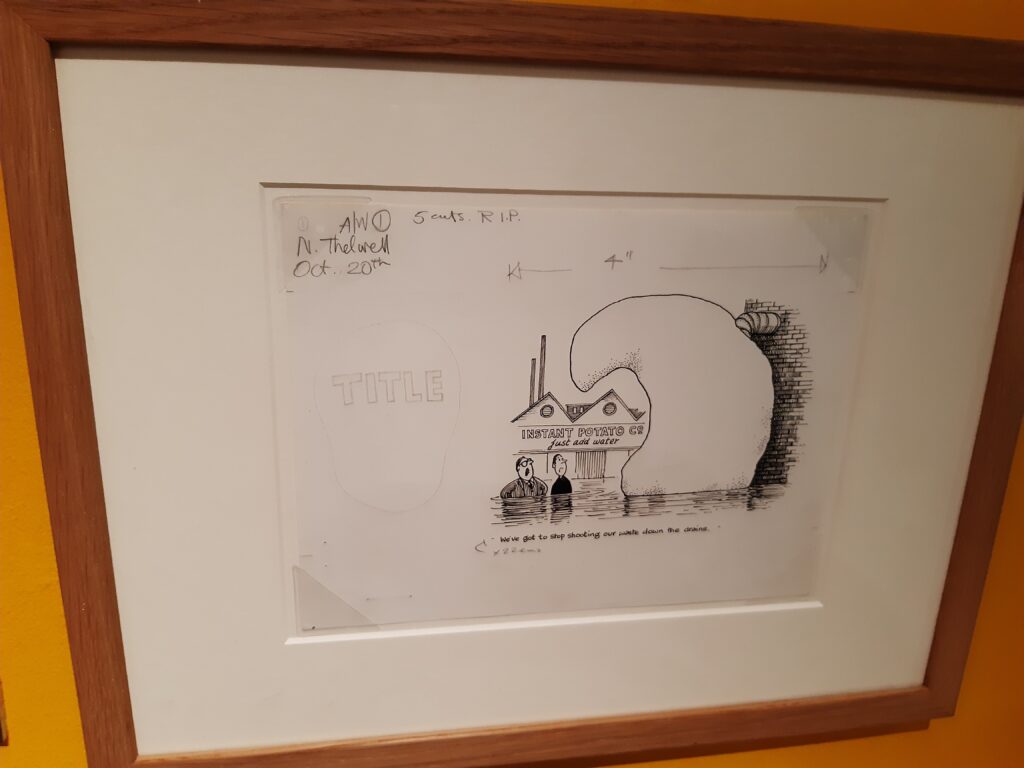 Norman Thelwell Saves The Planet - Cartoon Museum, London (2023). Photo: Richard Sheaf