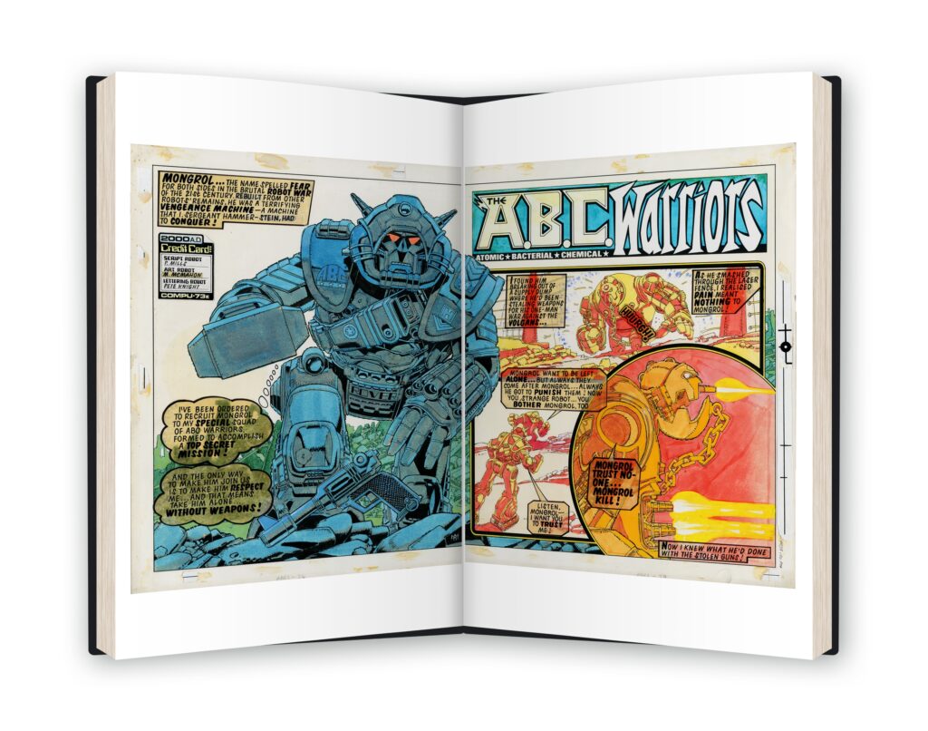 The 2000AD Art of Mick McMahon - Apex Edition - ABC Warriors 