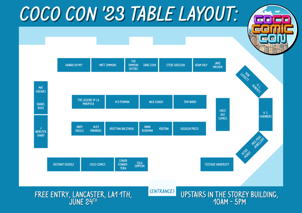 Coco Comic Con 2023 - Exhibitors
