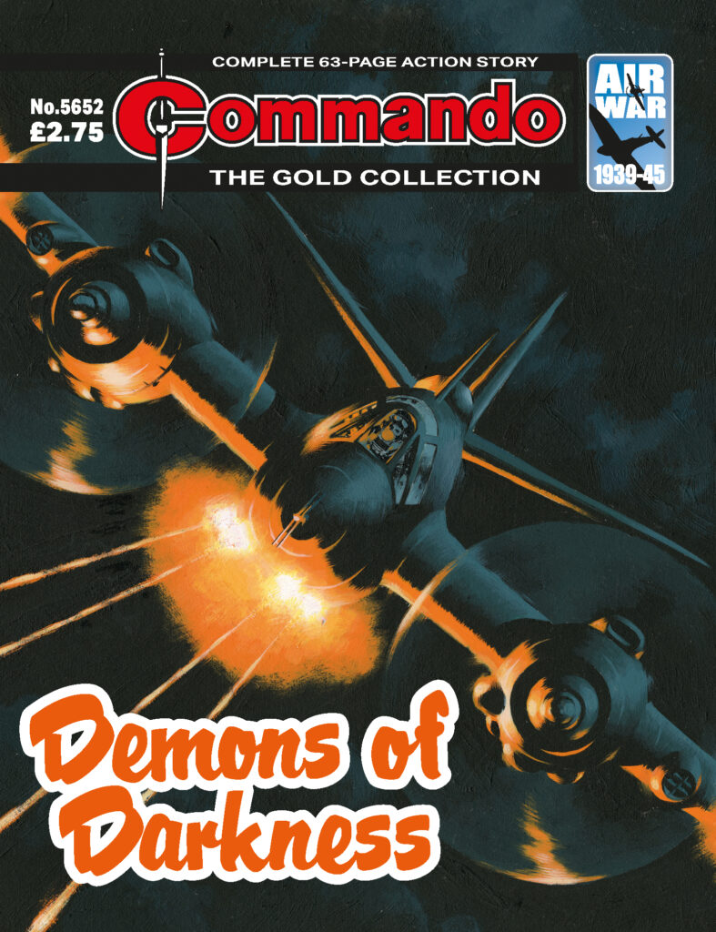 Commando 5652: Gold Collection: Demons of Darkness - cover by Ian Kennedy