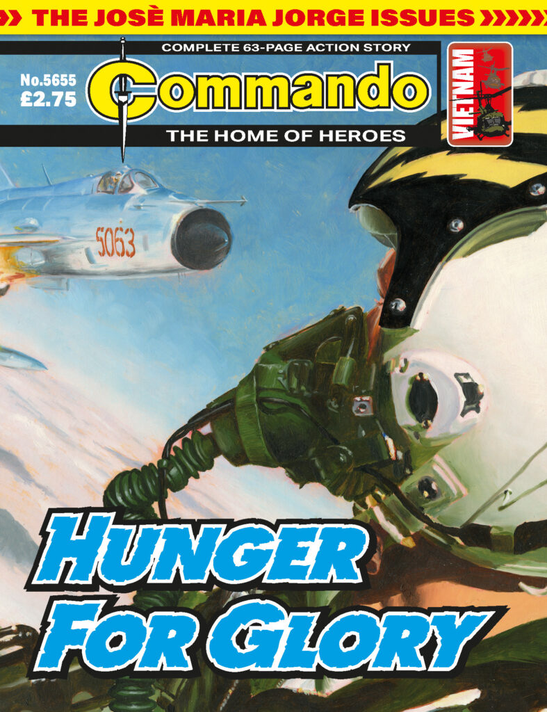 Commando 5655: Home of Heroes: Hunger for Glory - - cover by Joe Maria Jorge