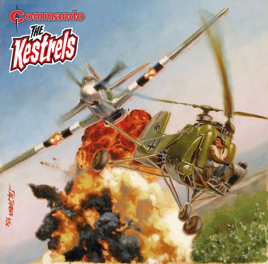 Commando 5656: Gold Collection: The Kestrels - cover by Joe Maria Jorge