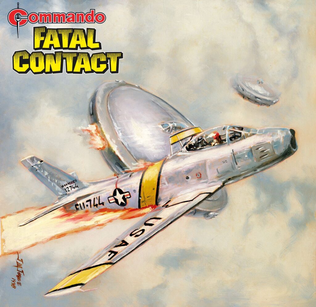 Commando 5657: Action and Adventure: Fatal Contact - cover by Joe Maria Jorge FULL