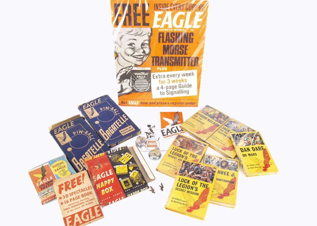 Eagle comic memorabilia