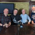 Enniskillen Comic Fest 2023 - Patrick Goddard, Staz Johnson, Mike Dorey and Michael Carroll. Photo: James Bacon