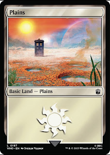 Magic: The Gathering – Doctor Who - Landing Card