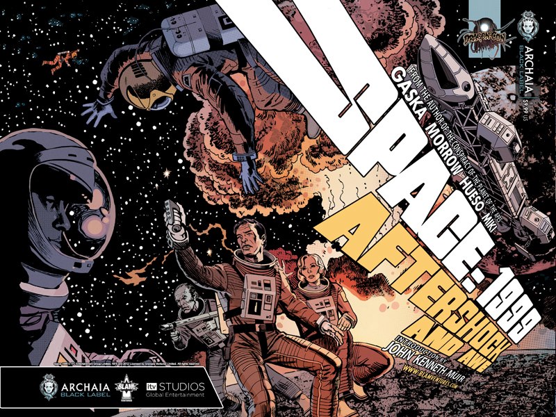 Space: 1999 Awe #1 wraparound cover (Dragoncon edition, 2012)
