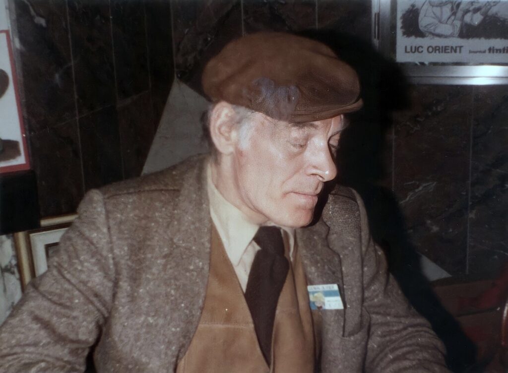 Paul Cuvelier In Brussels in 1978. Photo: Lafloche -  https://commons.wikimedia.org/wiki/File:Paul_Cuvelier_dédicace_Bruxelles.jpg