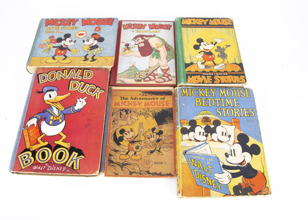 British Walt Disney 1930s Mickey Mouse books