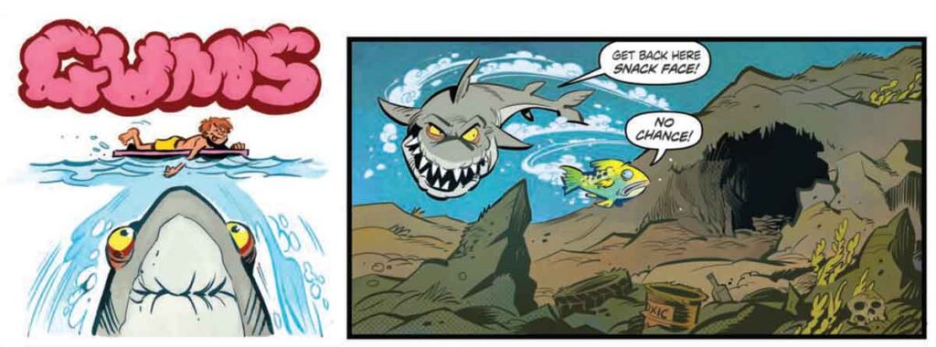 Monster Fun Issue Eight (Rebellion, 2023) - Gums by The Feek and Brett Parsons