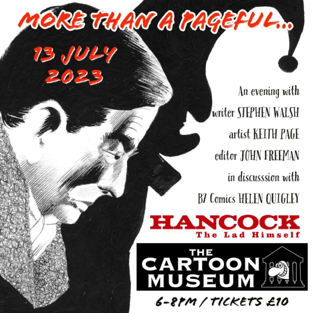 Talk: Hancock - The Lad Himself - 13 July 2023 - The Cartoon Museum