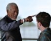 Morgan Freeman and Josh Hutcherson star in “57 Seconds,” a thriller based in the world of tech and big pharma. The film is directed by Rusty Cundieff (“Tales From the Hood,” “Chappelle’s Show”), and written by Macon Blair (Netflix’s “I Don’t Feel at Home in This World Anymore,” which won the Grand Jury Prize at Sundance), and is based on the acclaimed story by British author E.C. Tubbs. Photo: Highland Film Group