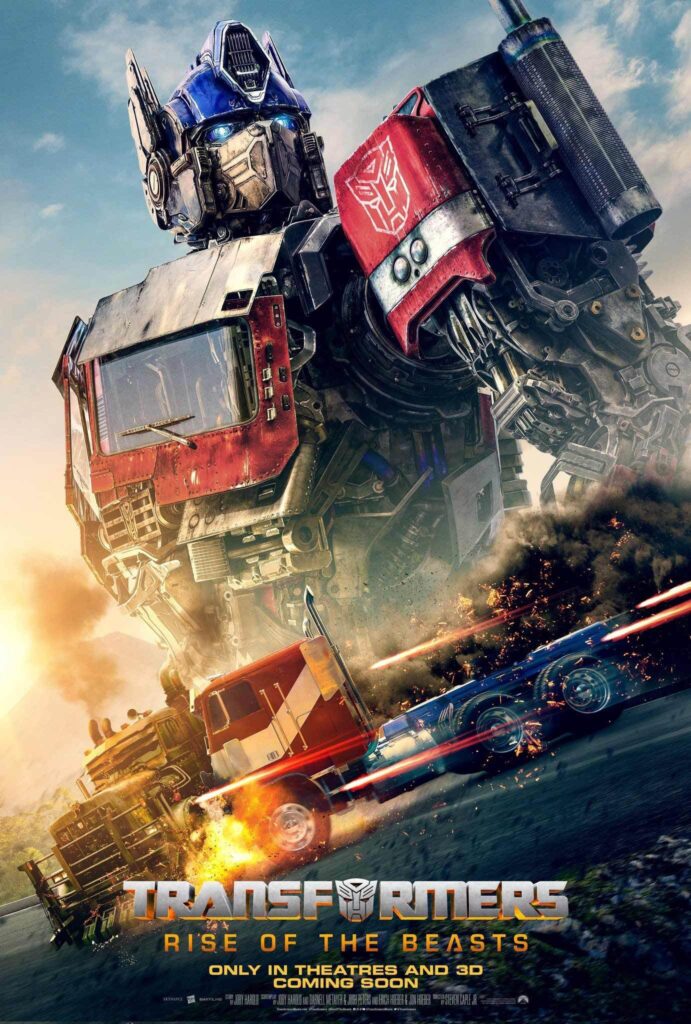 Transformers: Rise of the Beasts 3D poster
