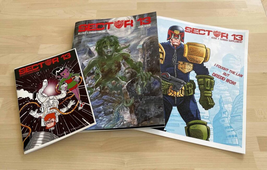 Sector 13 Issue 7 sprawls across three separate but perfectly formed publications 
