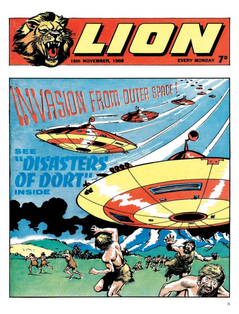 Lion Cover Dated 16th November  1968 - The 10,000 Disasters of Dort