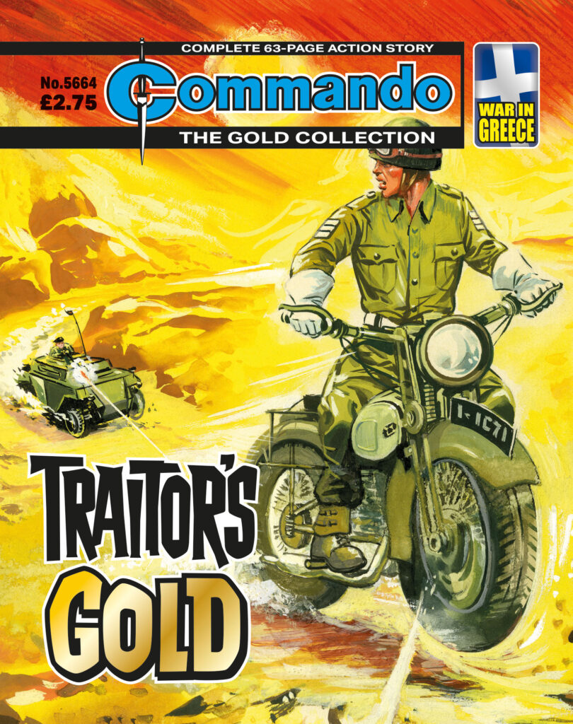 Commando 5664: Gold Collection – Traitor’s Gold - cover by Porto