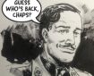 Cadman by Mike Dorey, illustration courtesy of Commando writer, Colin Maxwell