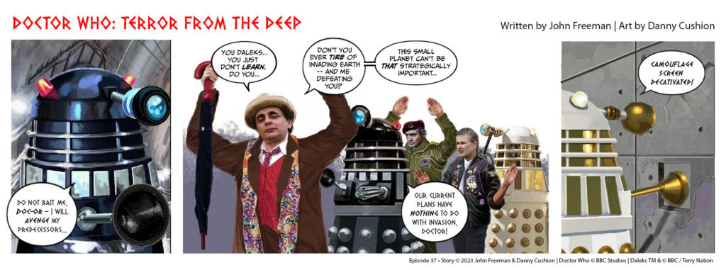 Doctor Who – Terror from the Deep: Episode 37 by John Freeman and Danny Cushion