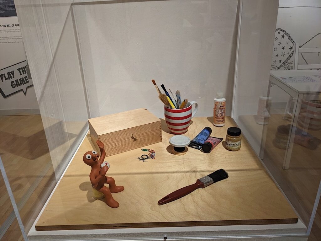 KAPOW - the exhibition – The Art of Making Comics and Films - Aardman Morph