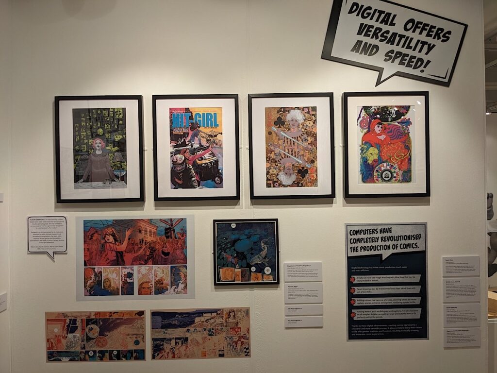KAPOW - the exhibition – The Art of Making Comics and Films (Rugby, 2023) - Ben Oliver