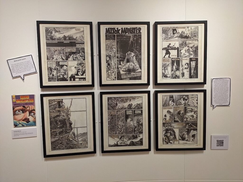 KAPOW - the exhibition – The Art of Making Comics and Films - Eerie - Muck Monster by Bernie Wrightson