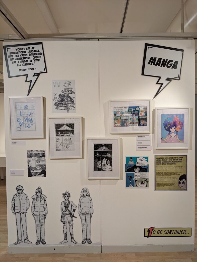 KAPOW - the exhibition – The Art of Making Comics and Films - Manga