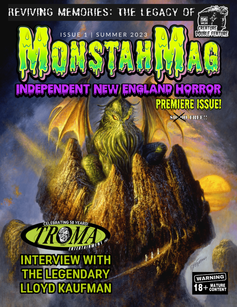 MonstahMag #1 - cover by Bob Eggleton
