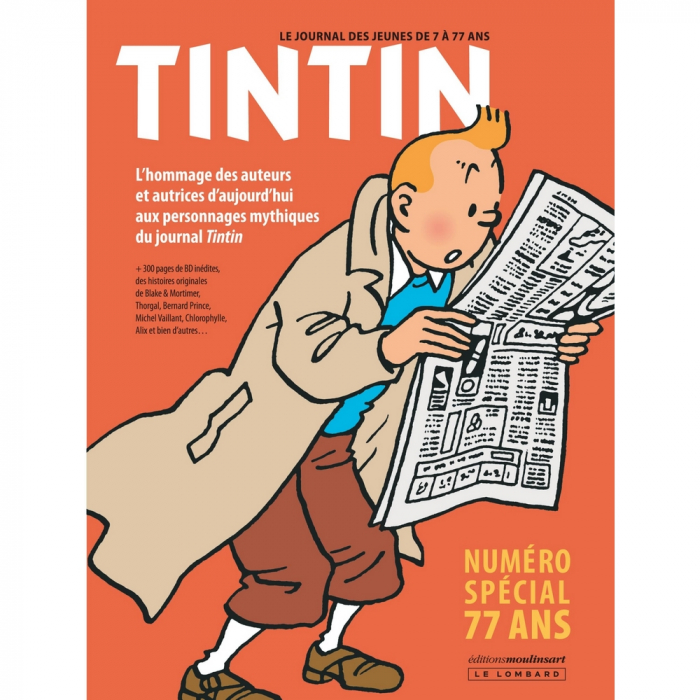 For the ages of 7 to 77': Tintin publisher celebrates 77th anniversary