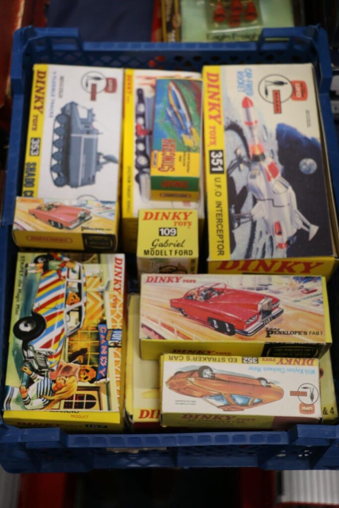 Gerry Anderson Dinky toys and more offered the Thomson Roddick Callan - 3rd August 2023