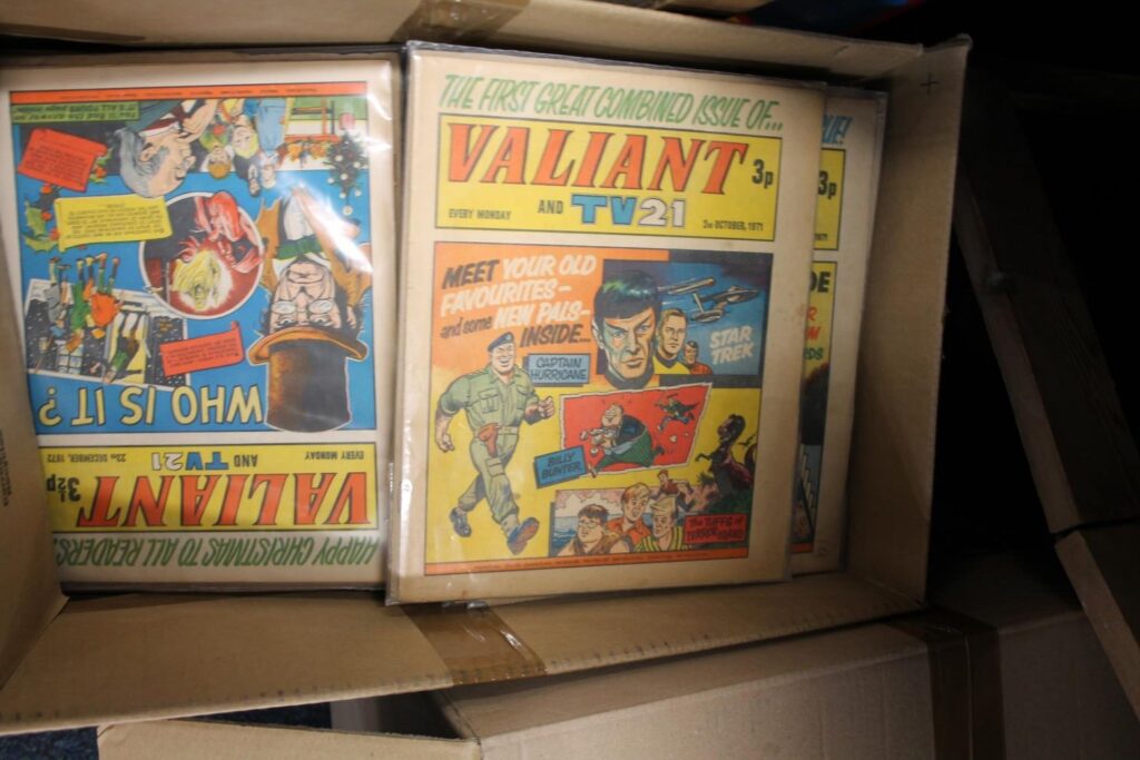 Valiant comics offered the Thomson Roddick Callan - 3rd August 2023